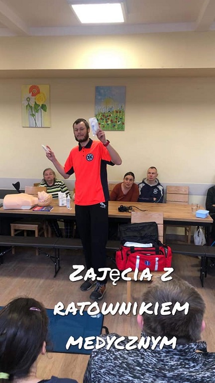 zajęcia z ratownikiem medycznym