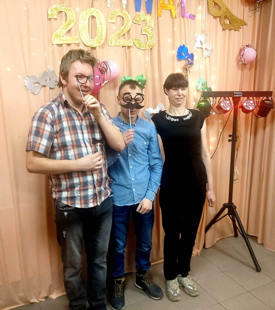 Krystian Tobiasz i Ilona uczestnicy zabawy