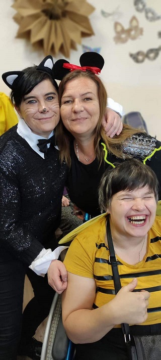 Pszczółka kotek i Myszka czyli Ulka Agnieszka i p. Magda